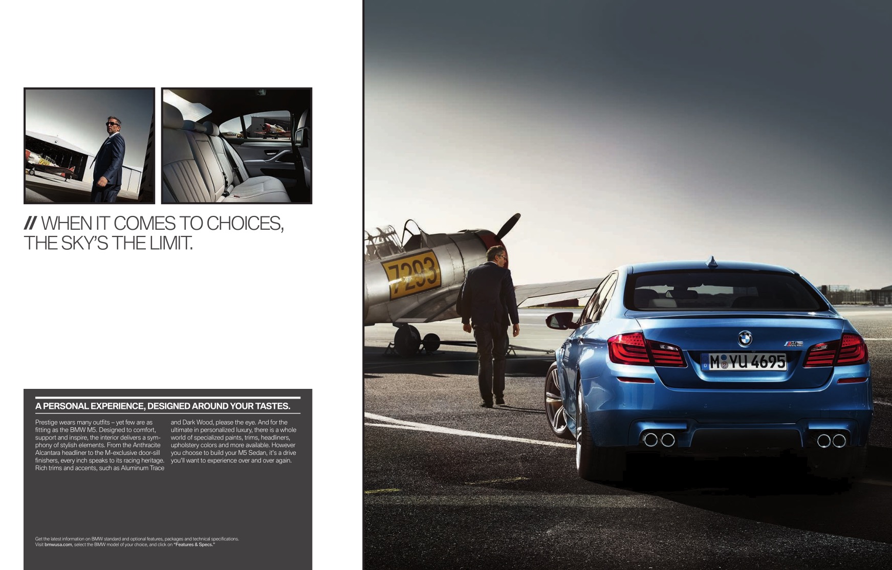 2013 BMW M5 Brochure Page 8